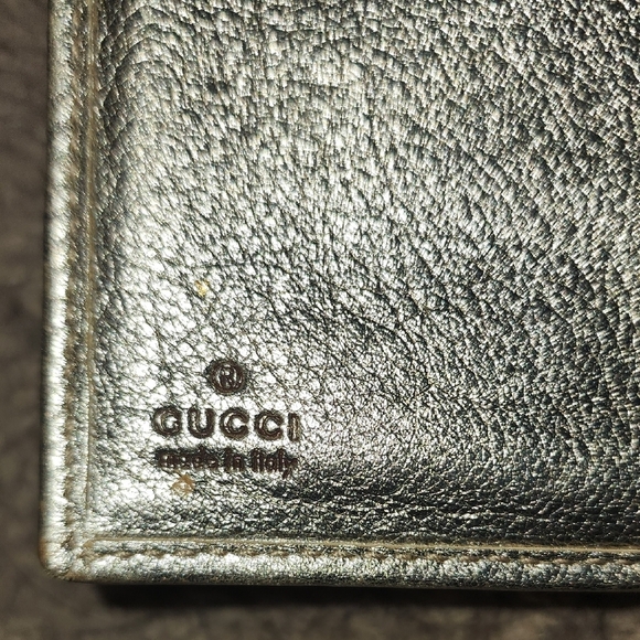 Gucci Beige and Gold Women's Wallet - Picture 3 of 11